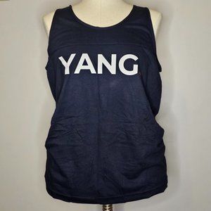 Yang 2020 printed campaign muscle tank